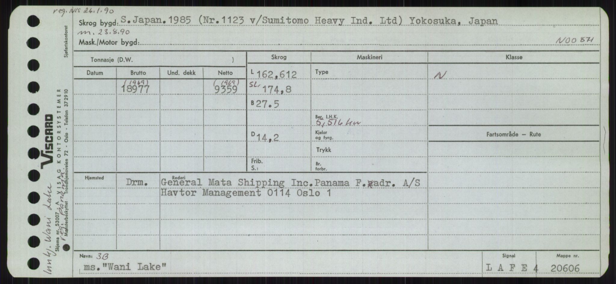 Scanned Material Ra Sjofartsdirektoratet Med Forlopere Skipsmalingen H Ha L0006 Fartoy Sver A P 631 Scanned Archives The National Archives Of Norway